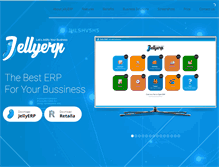 Tablet Screenshot of jellyerp.com